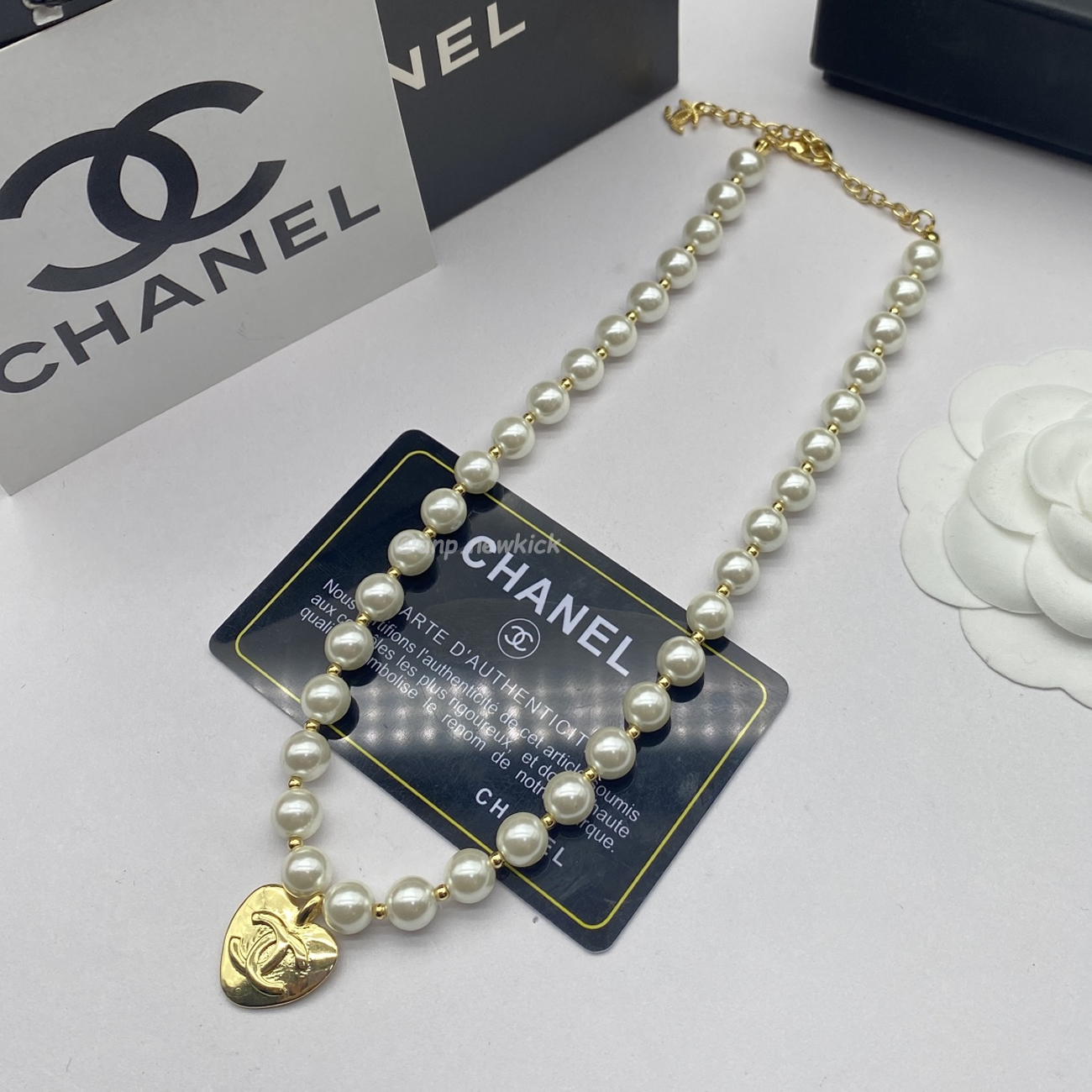 Chanel Pre Owned Cc Diamond Pendant Necklace (10) - www.newkick.vip